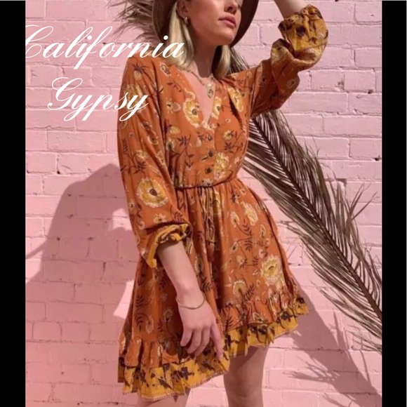 Floral Mini Dress - Picture 2 of 16